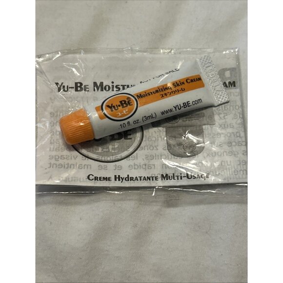 Yu-Be Moisturizing Skin Cream .10 Oz Deluxe Travel Sz SEALED In Package New - Picture 3 of 8